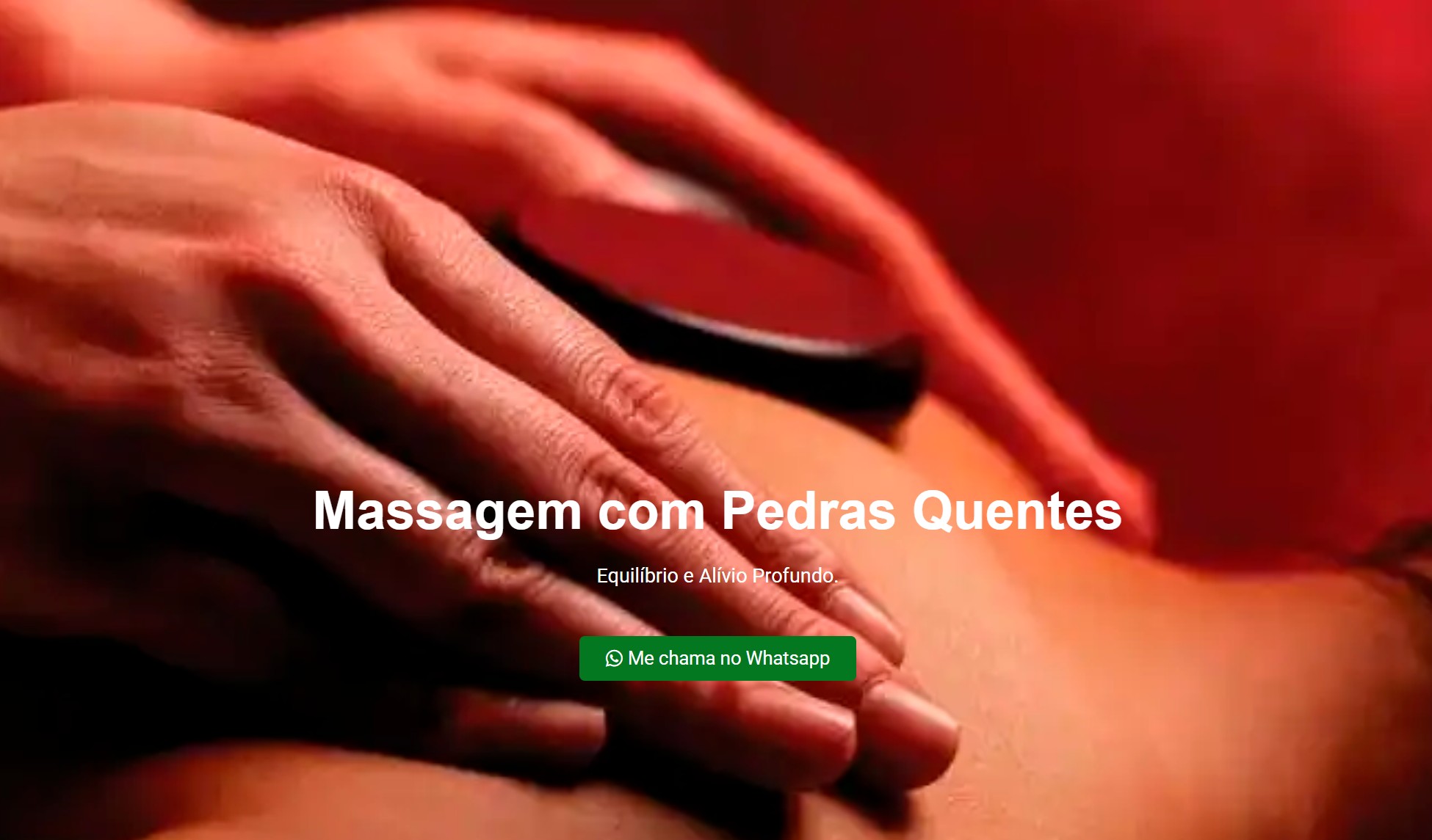 Massagem com Pedras Quentes SP